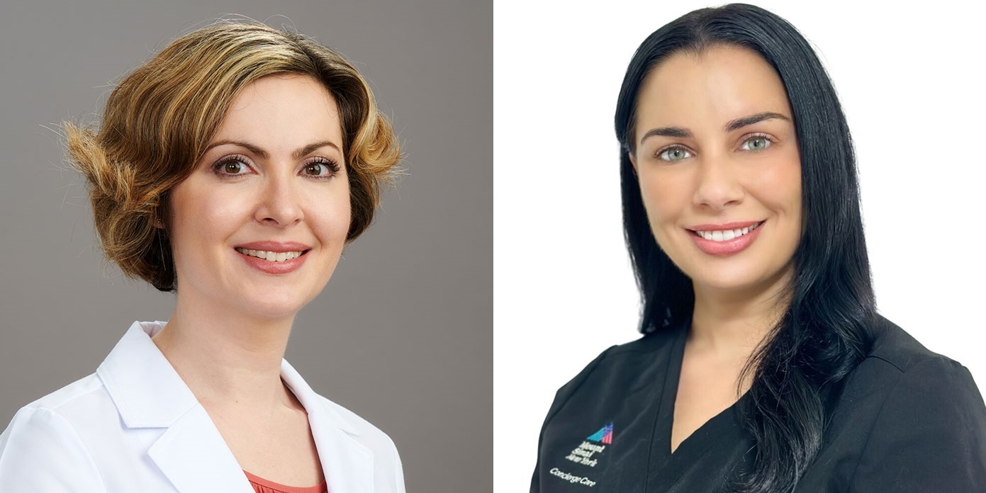 MSHS-MountSinaiNY-RosemarySquare-Team-Krishtul_Lajud-1391x696 image of Anna Krishtul, MD and Ashley Lajud, LA